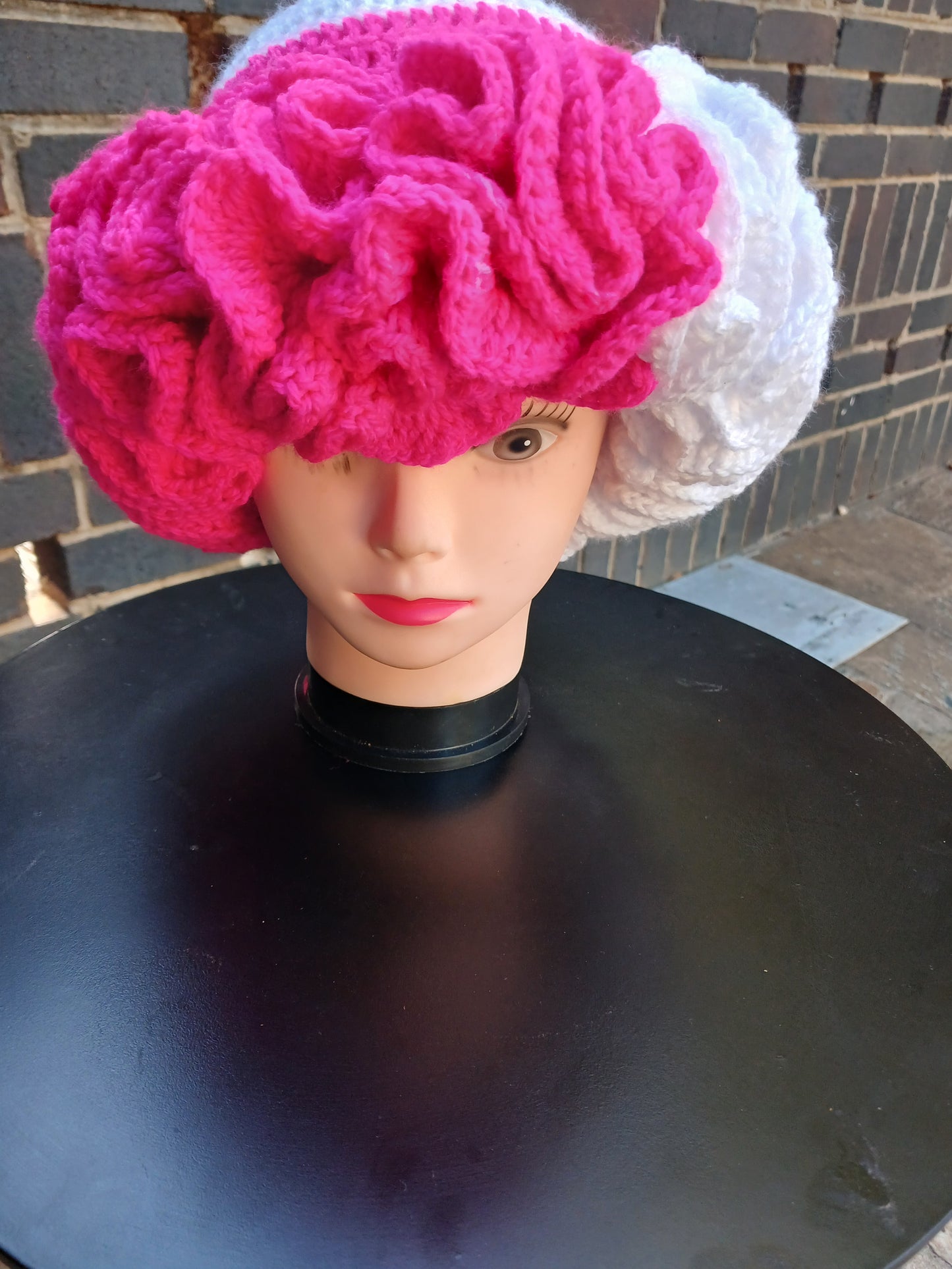 Ruffle hat